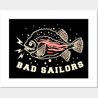 bad sailor fugu Posters and Art